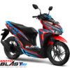 Decal stiker Vario 125/150 Esp RED BATMAN BLUE